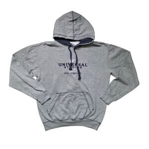 Universal Studios Hollywood Pullover Hoodie Men’s M Gray